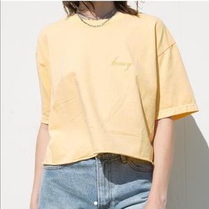 BRANDY MELVILLE HONEY CROP TOP